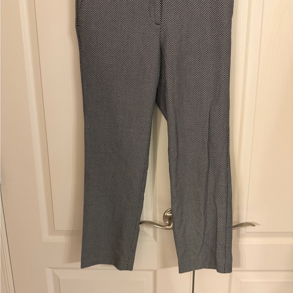 Ann Taylor Monochrome Geometric Pants